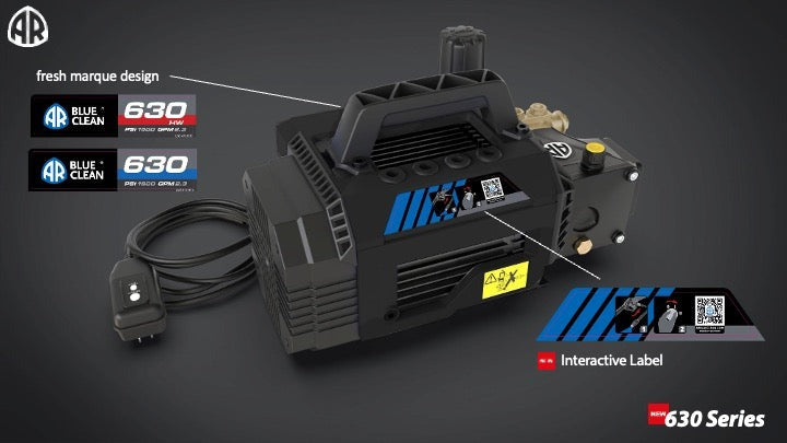 AR630 Pro Electric Pressure Washer | Commercial-Grade Performance for Detailers & Professionals