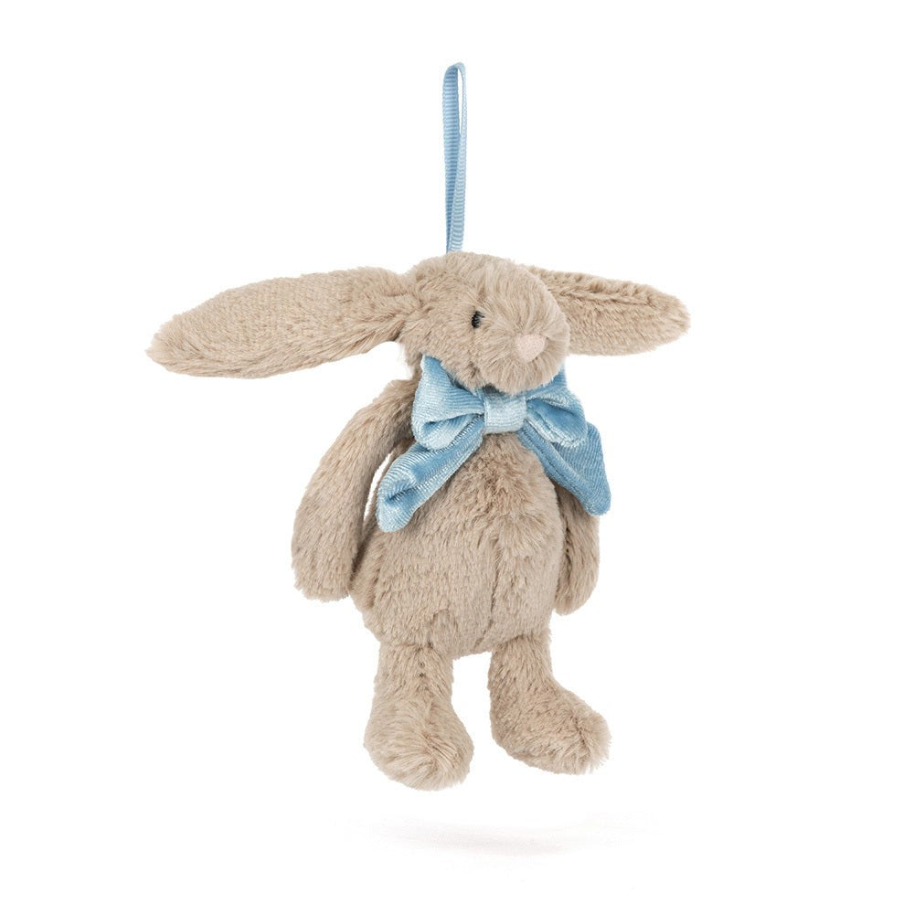 Jellycat Bashful Beige Bunny Decoration 賓尼兔聖誕吊飾