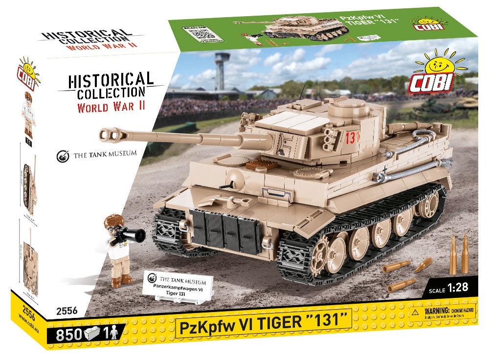 Cobi 2556 PZKPFW VI TIGER 131 TANK (850pcs)