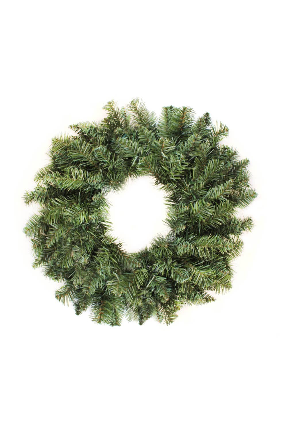 24" Tapered Salem Pine Premium Wreath, 120 Tips