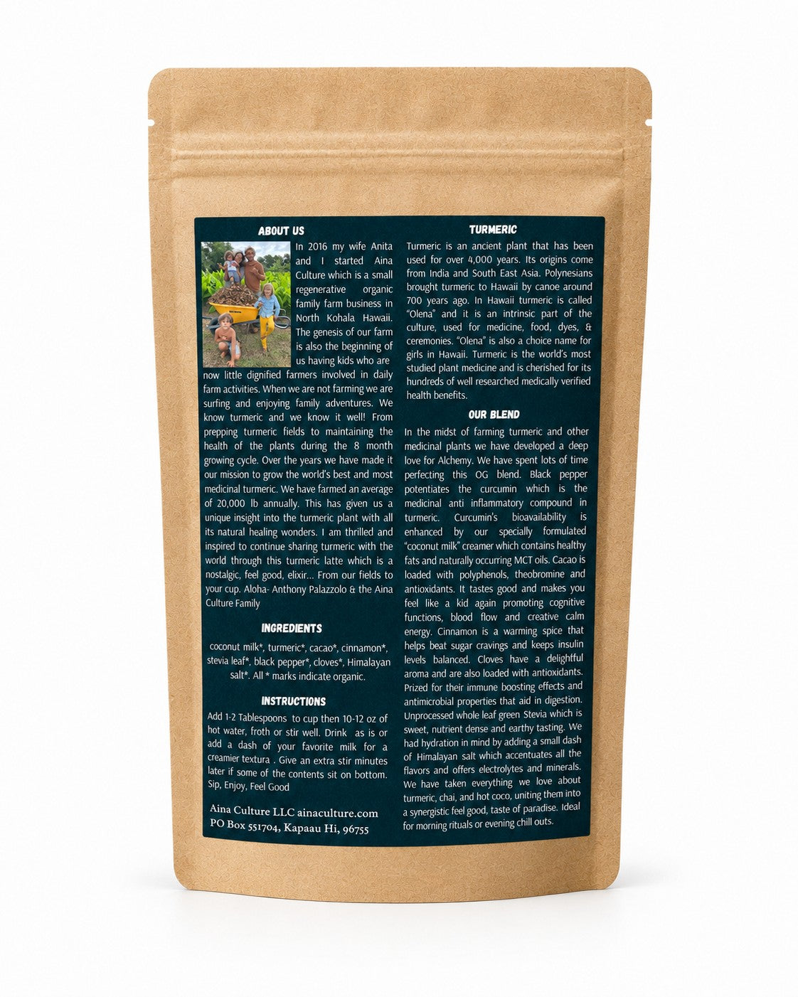 Organic Turmeric Elixir 23 servings