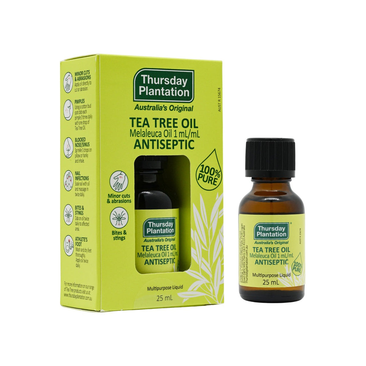 Thursday Plantation Tea Tree Oil 茶樹油 25mL