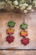 Beautiful Fall Leaf Earrings