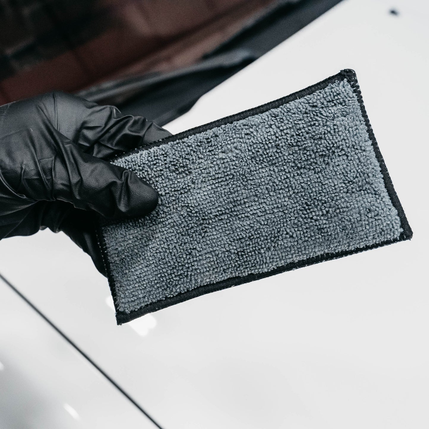 OPTICLE | Dual Scrub Pad: Leather, Vinyl, Plastic & Upholstery (blue or gray)