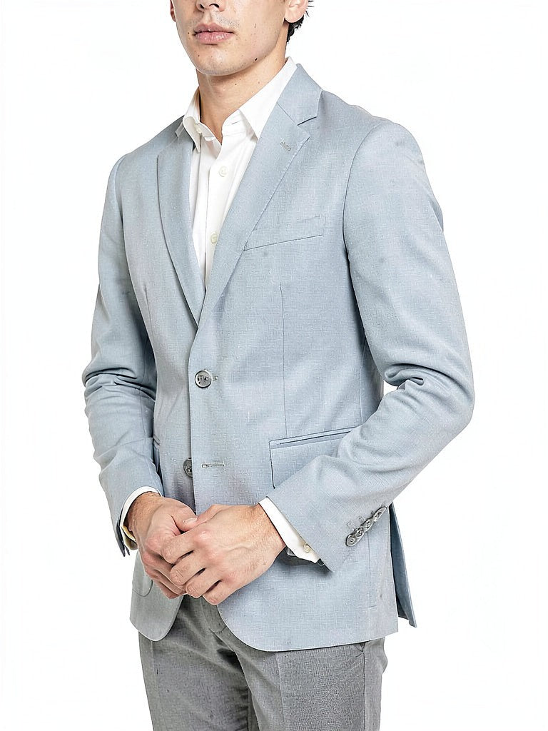 Calvin Klein Men X-Fit Slim-Fit Stretch Solid Suit Jacket, Size 46R