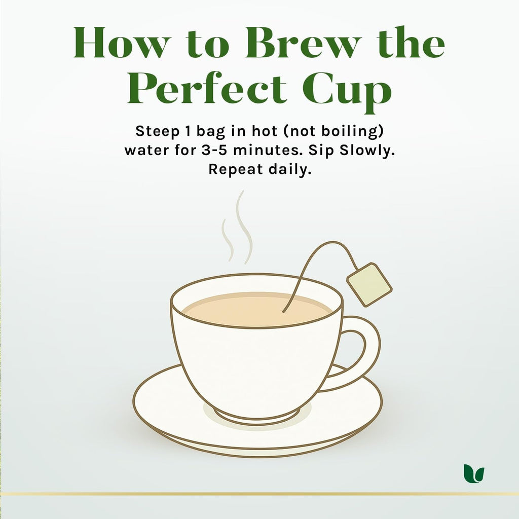Uncle Lee's Organic Matcha Green Tea Bags – Jitter-Free Coffee Replacement for Study Sessions and Deep Work