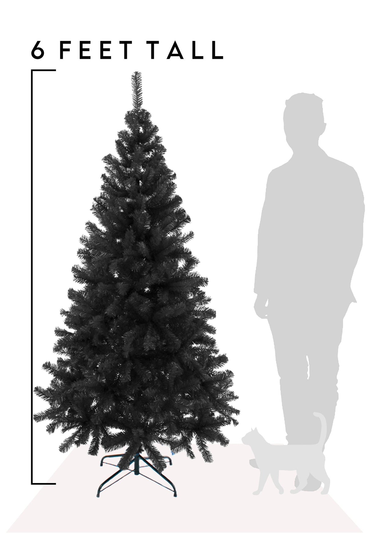 Black Canadian Pine Christmas Tree