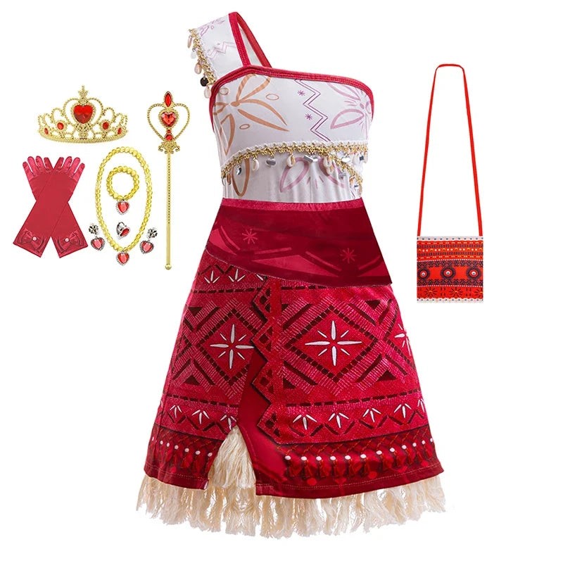 Island Princess Halloween Adventure Costume Party Dress