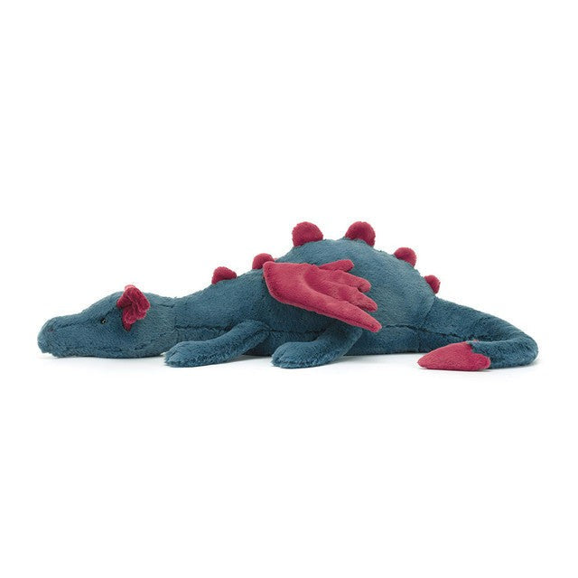 Jellycat Personalised Dexter Dragon Huge 紅藍龍 (66cm)
