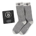 Star Wars Obi-Wan Kenobi Gray Socks and Lapel Pin Gift Set