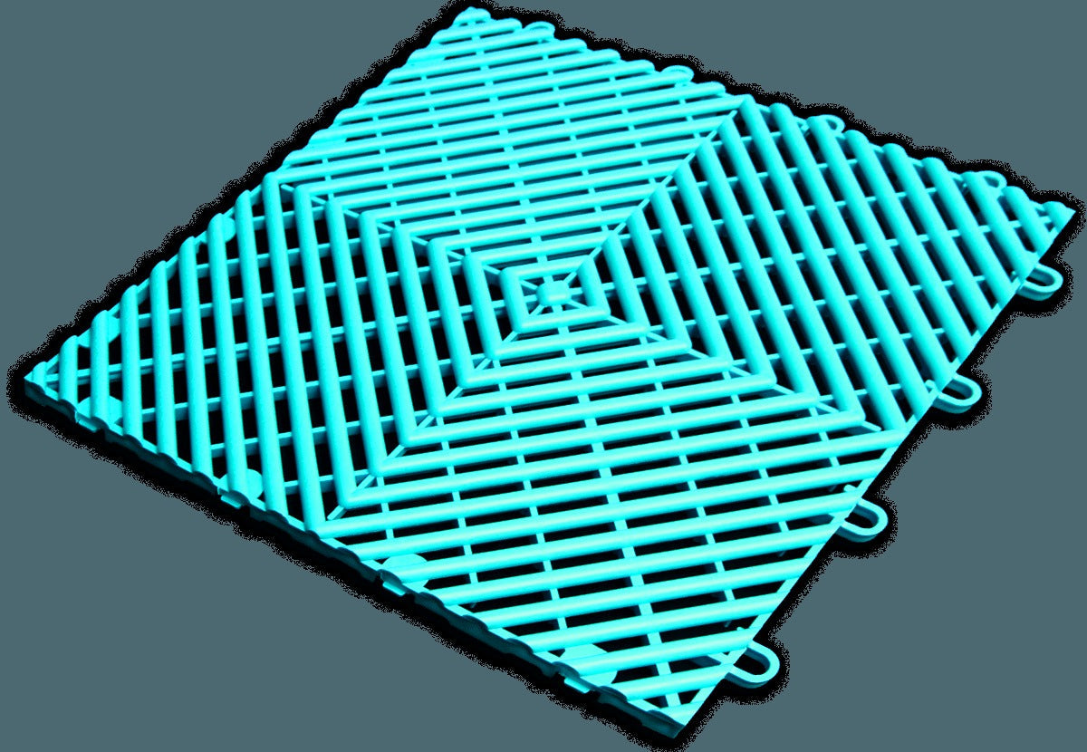 RACEDECK Free Flow Self-Draining Garage Floor System