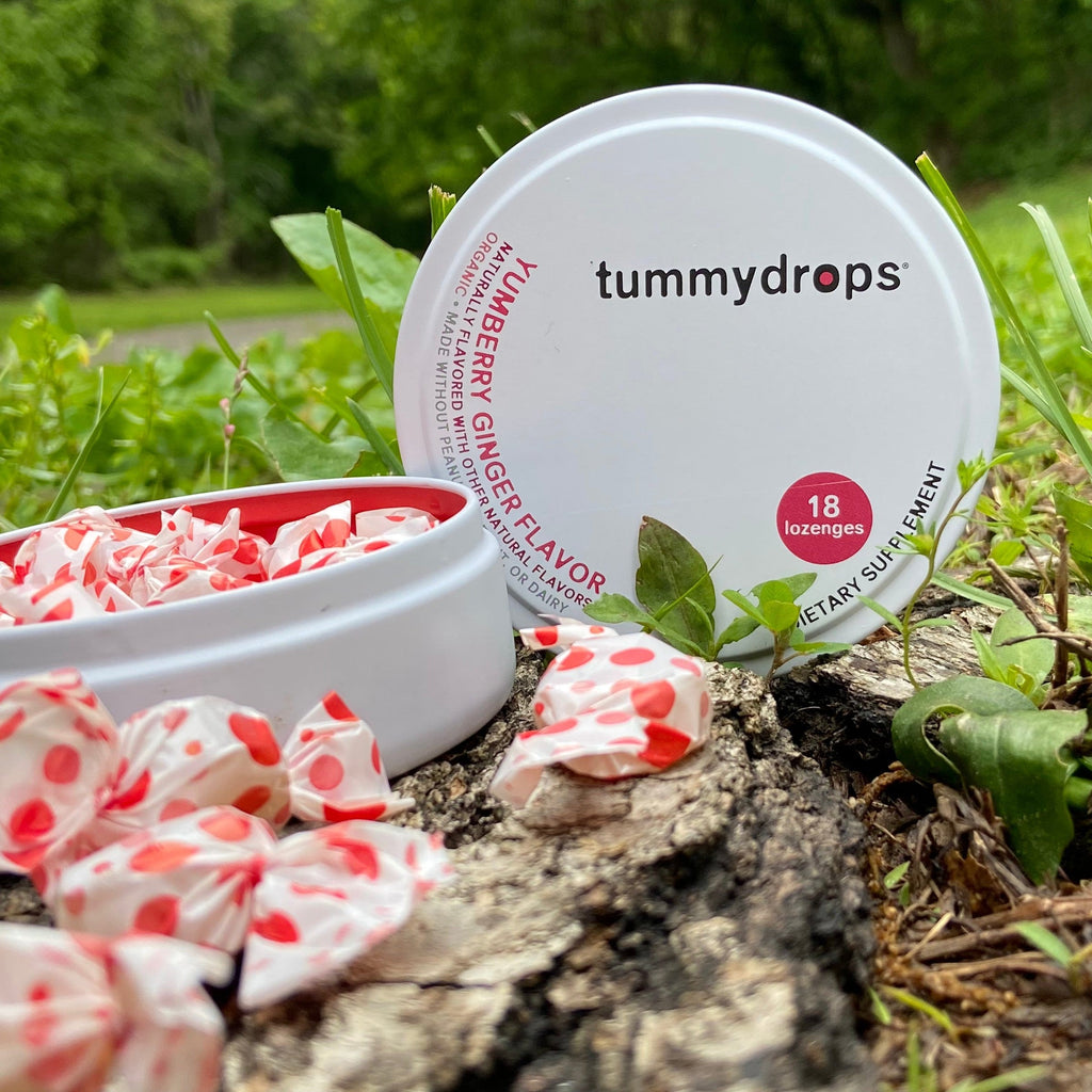 Organic Ginger Yumberry Tummydrops, 18 ct