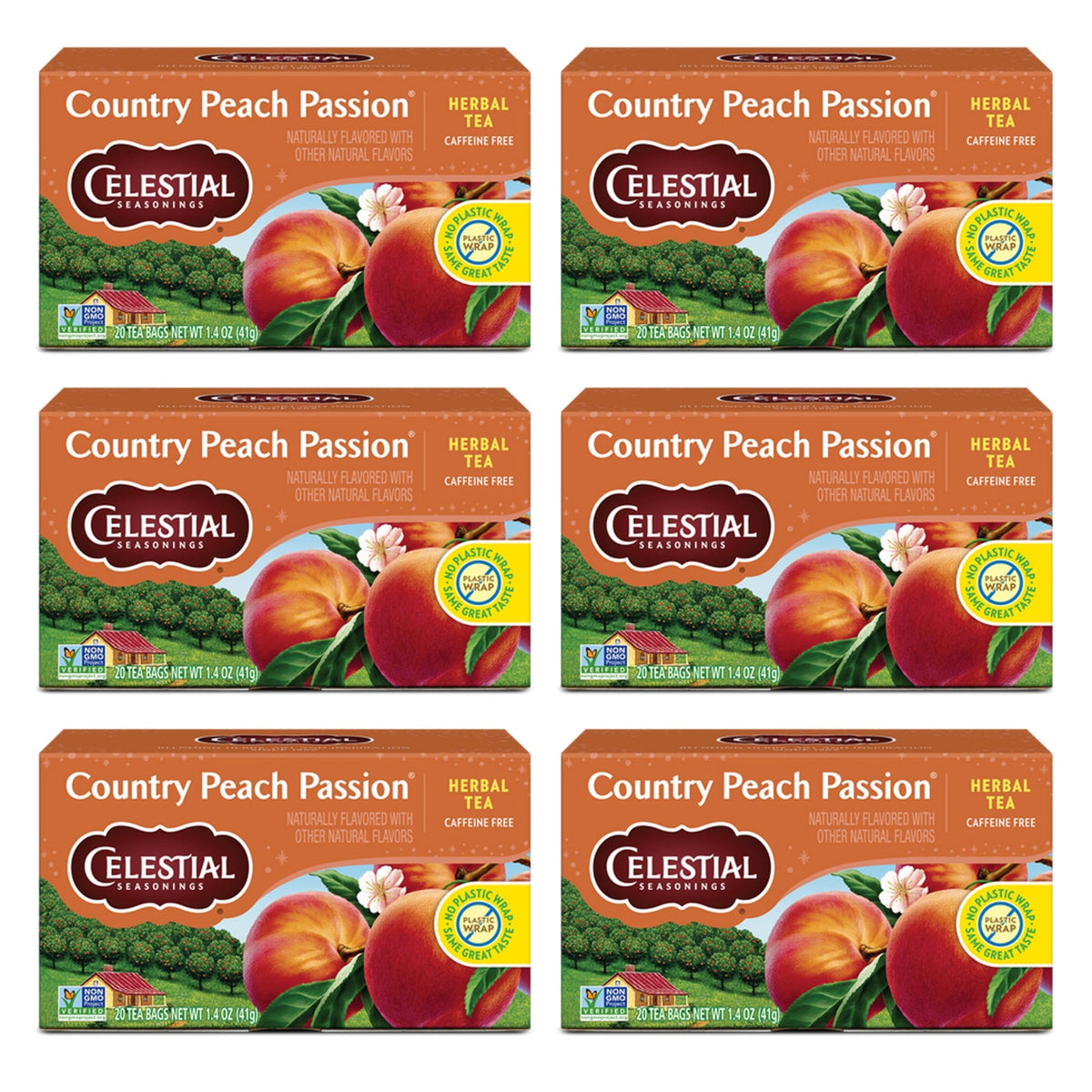 Celestial Seasonings True Blueberry Herbal Tea Bags – Clutter-Free Office Breakroom Pick for Restless Teams