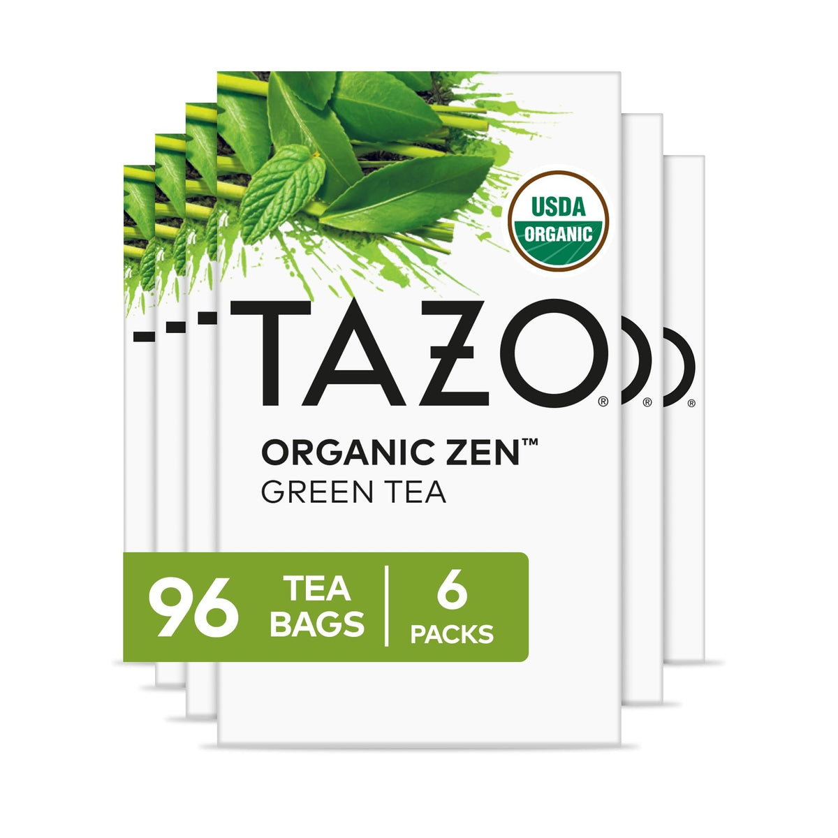 TAZO Organic Zen Green Tea Bags – Holiday Care Package Pick for the Stressed-Out Coworker