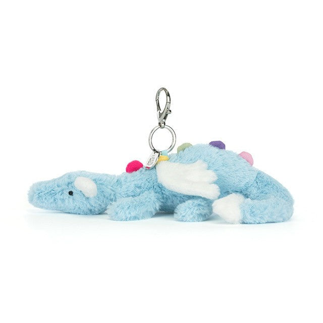 Jellycat Sky Dragon Bag Charm 天空龍鑰匙扣