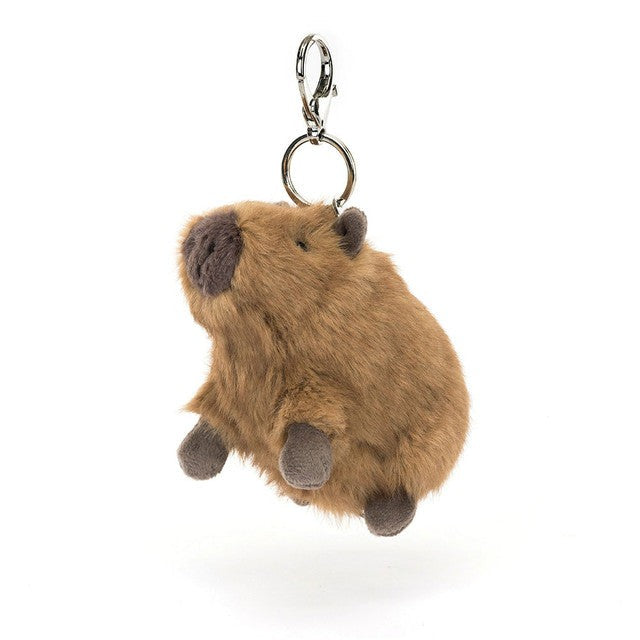 Jellycat Clyde Capybara Bag Charm 水豚鑰匙扣