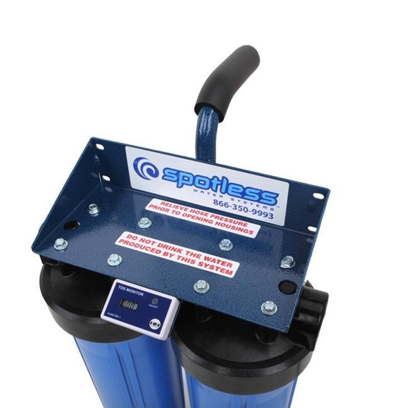 CR SPOTLESS 100 Gallon Deionized Water Filter Rolling System