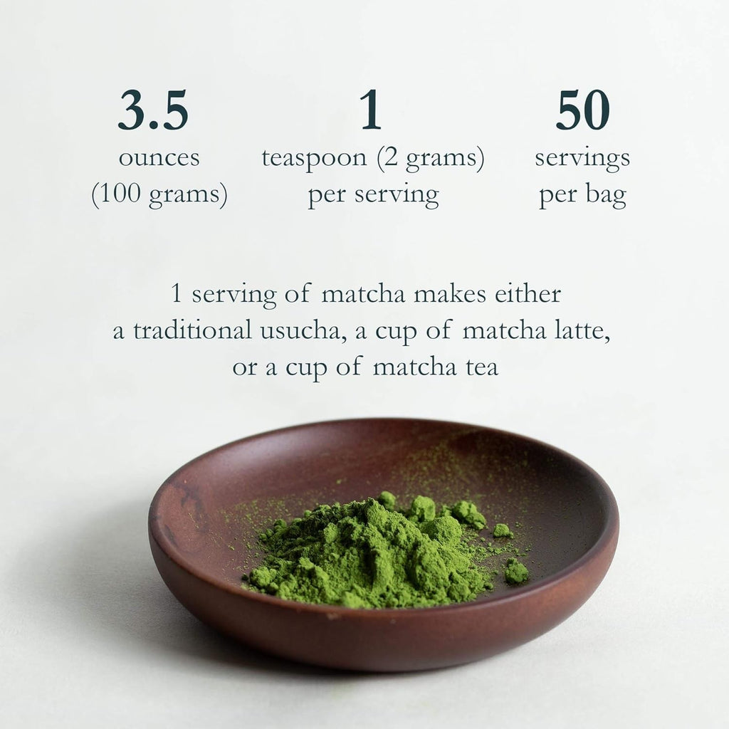 Naoki Matcha Superior Ceremonial Blend – Morning Focus Drink for Remote Workers and Creatives in 100g Tin