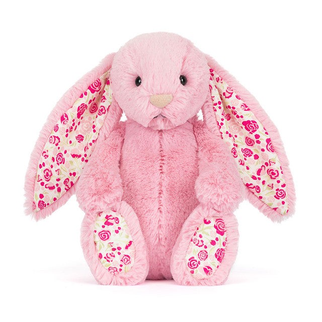 Jellycat Blushkin Blossom Luxe Bunny 奢華版碎花粉色賓尼兔