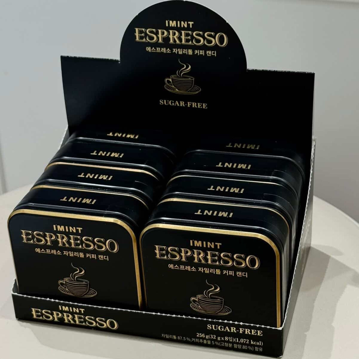 Imint Espresso 無糖木糖醇咖啡薄荷糖 Xylitol Coffee Candy 32g