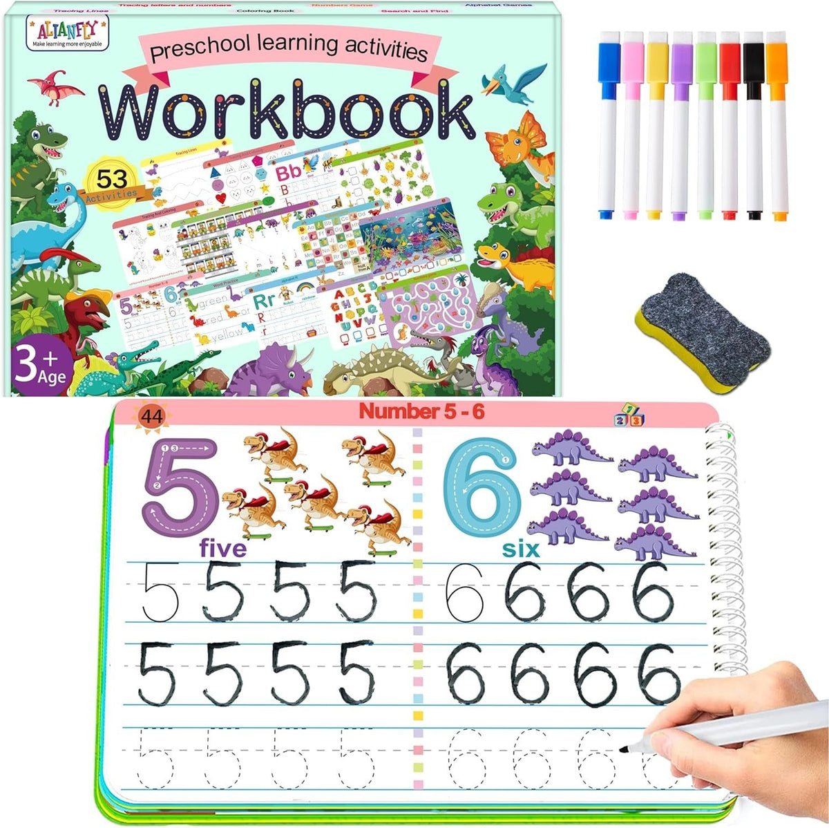Preschool Learning Activities - First Learning Adventure Workbook