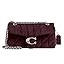 COACH Women's Pebble Tabby Shoulder Bag | Quilted, 26, with Chain