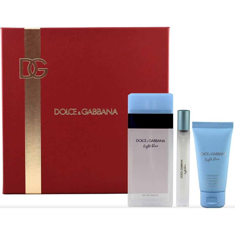 Dolce & Gabbana Light Blue 3-Piece Fragrance Gift Set Women's