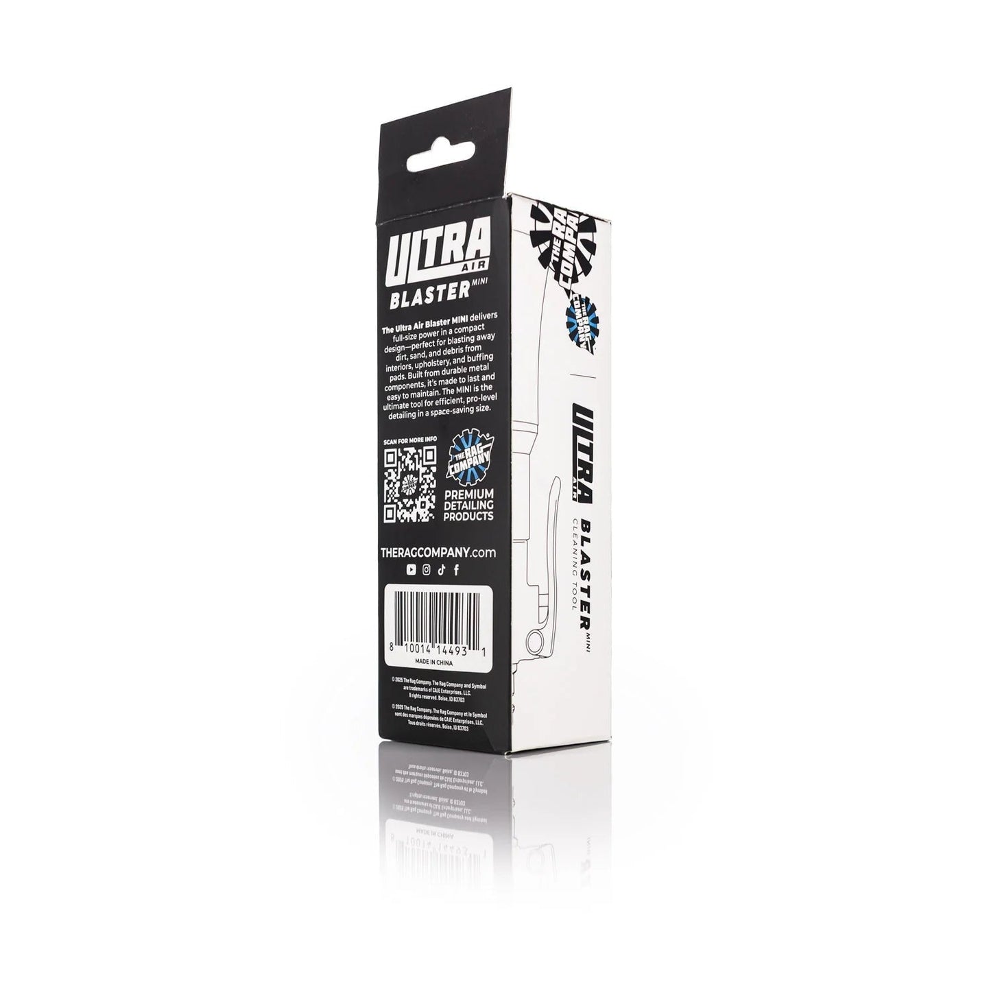 The Rag Company ULTRA Air Blaster Mini – Compact High-Performance Air Cleaning Tool