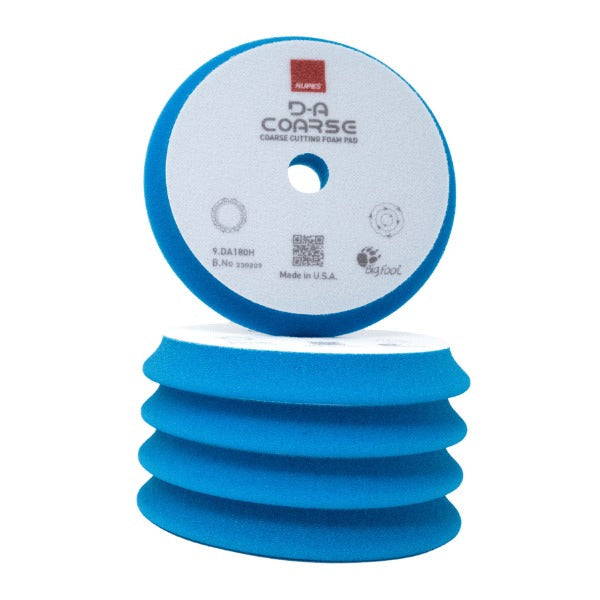 RUPES D-A Coarse High Performance Foam Cutting Pad (Blue)