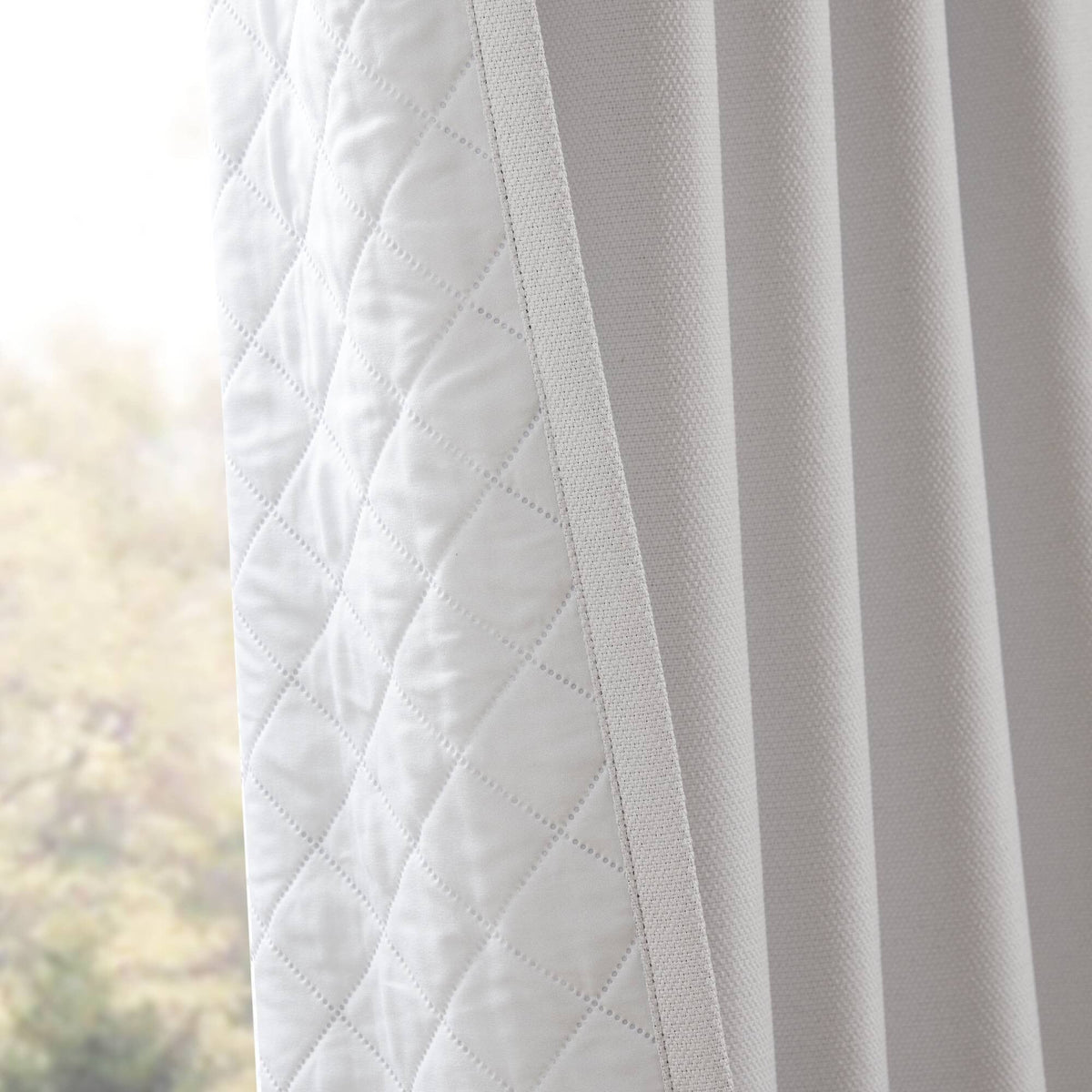Sound Blocking Total Blackout Curtain Panel Pair - White 52" x 84" (Set of 2)