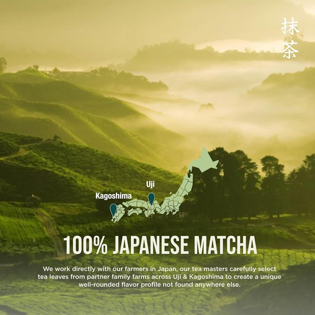 Jade Leaf Matcha Organic Ceremonial Matcha – Wind-Down Tea Ceremony Powder for Stress Relief and Inner Balance