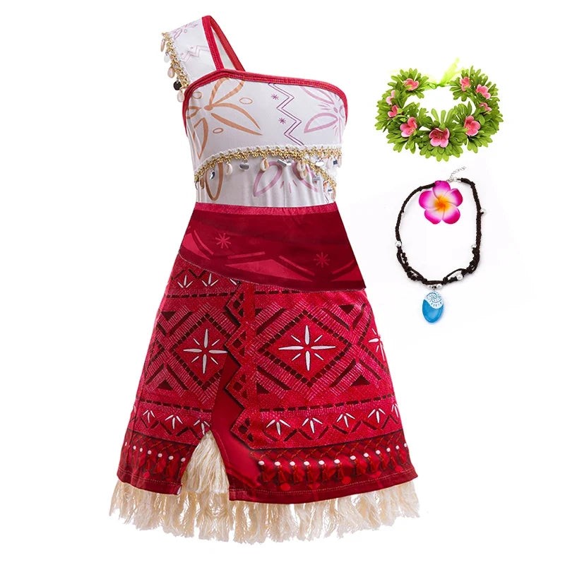 Island Princess Halloween Adventure Costume Party Dress
