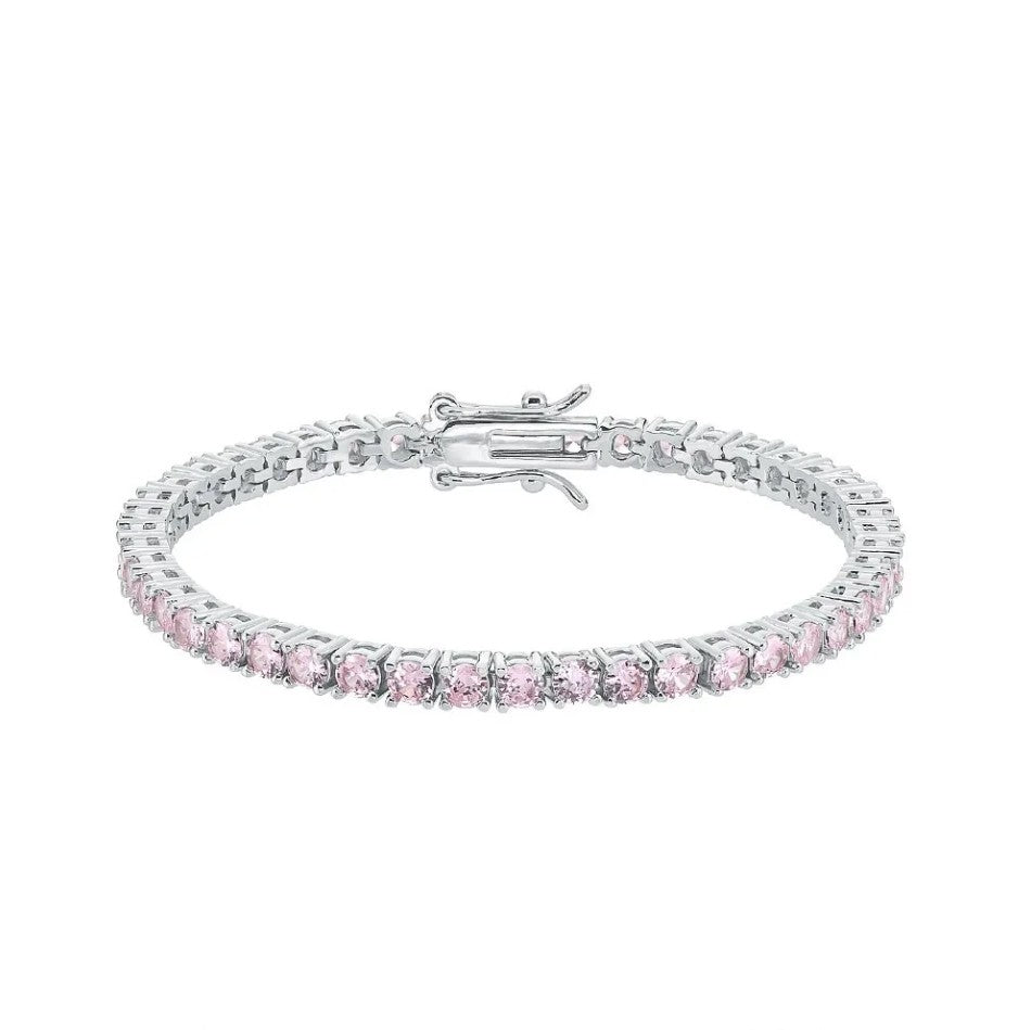 Lloyd Tennis Bracelet 網球手鍊 (2mm/3mm) (16cm/17cm) (粉色/金色/銀色)
