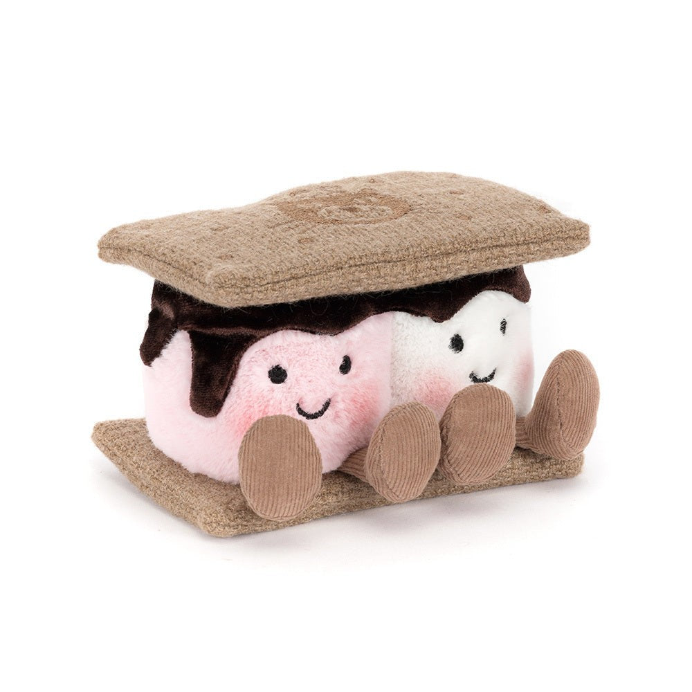 Jellycat Amuseables S'mores 烤棉花糖夾心餅