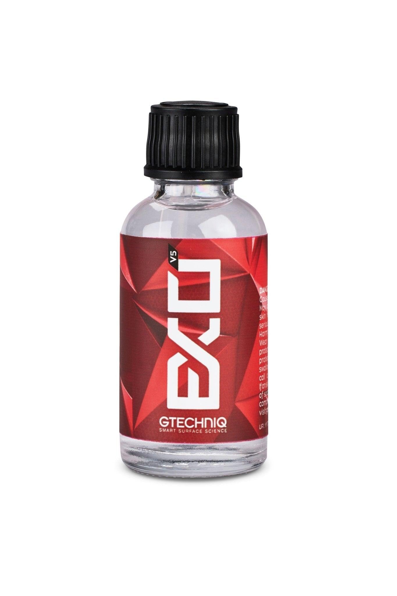 Gtechniq EXO v5 Ultra Durable Hydrophobic Coating – One-Layer Ceramic Coating for Slick, Long-Lasting Protection