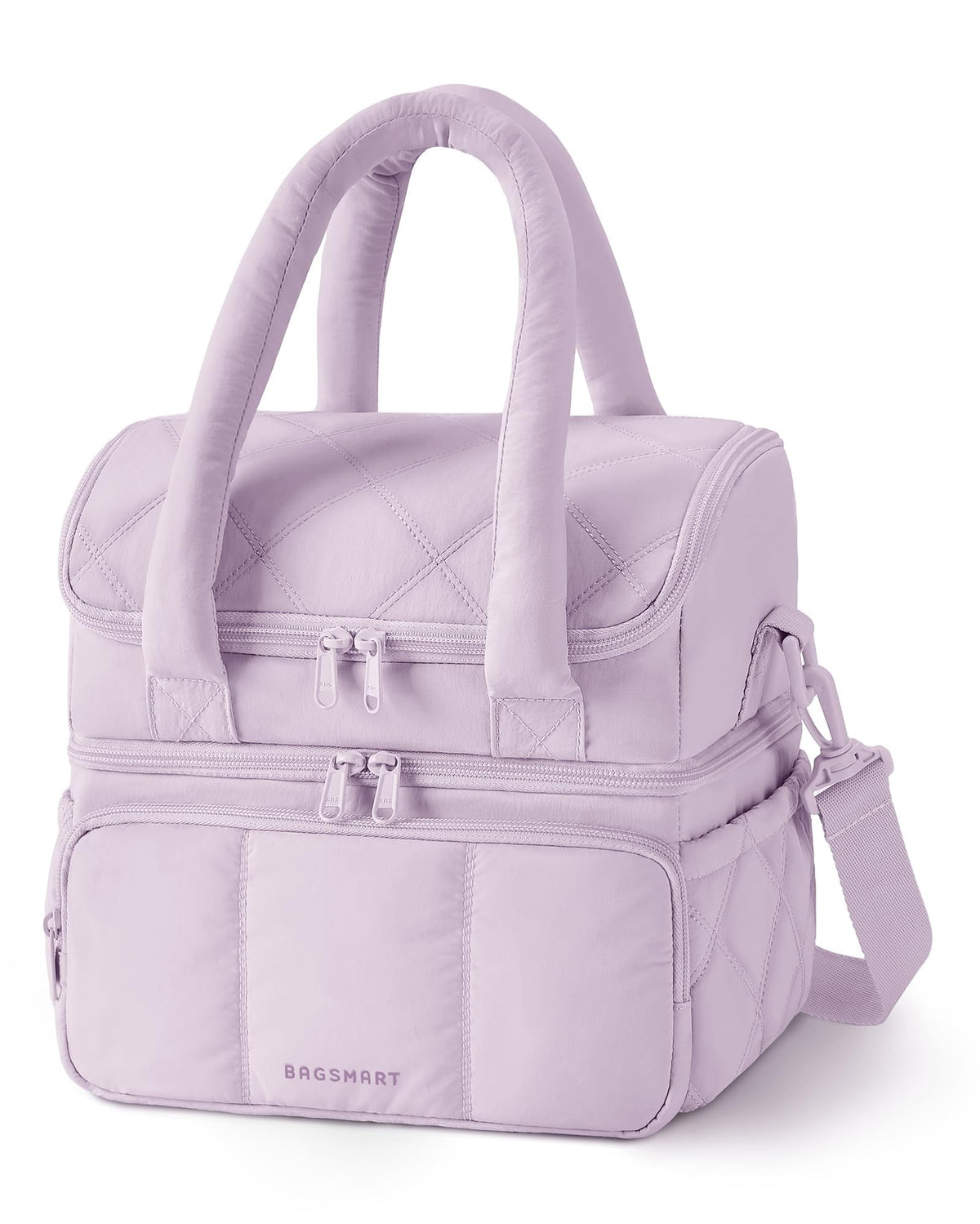 BAGSMART Puffer Lunch Cooler – Reusable Meal Prep Tote for Fitness Lovers Tracking Macros on the Go
