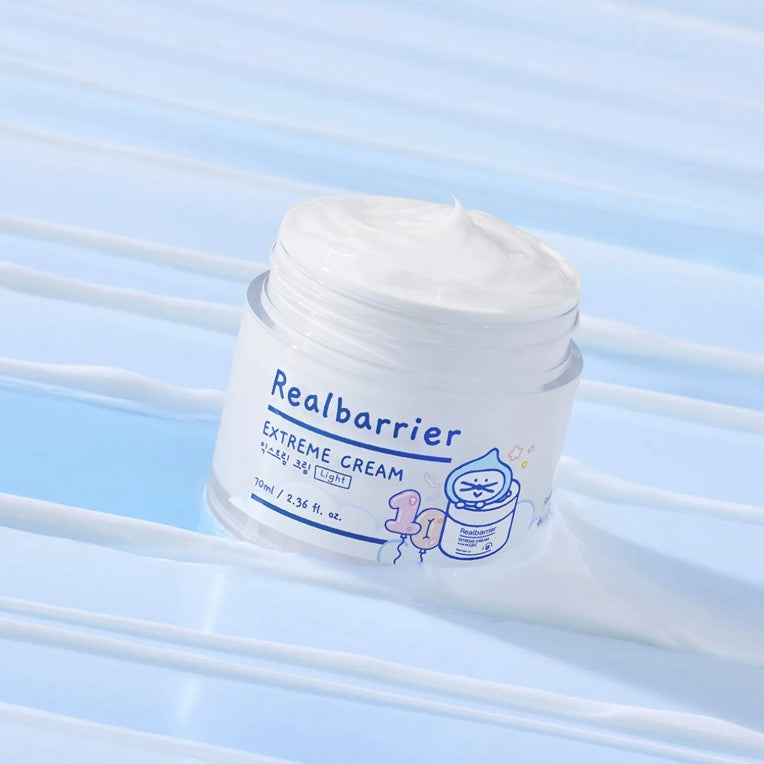 Real Barrier Extreme Light Cream Set 清爽保濕面霜套裝 70ml+30ml (Gift:scrunchie)