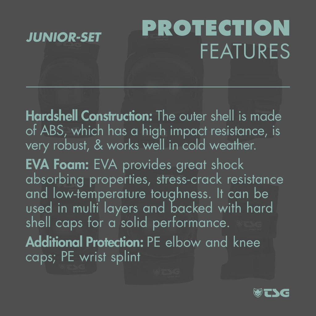 TSG - Junior-Set (Skate Pad Set)