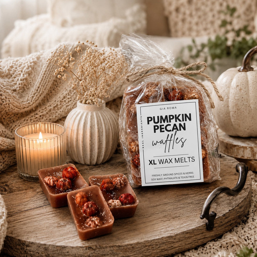Pumpkin Pecan Waffles XL