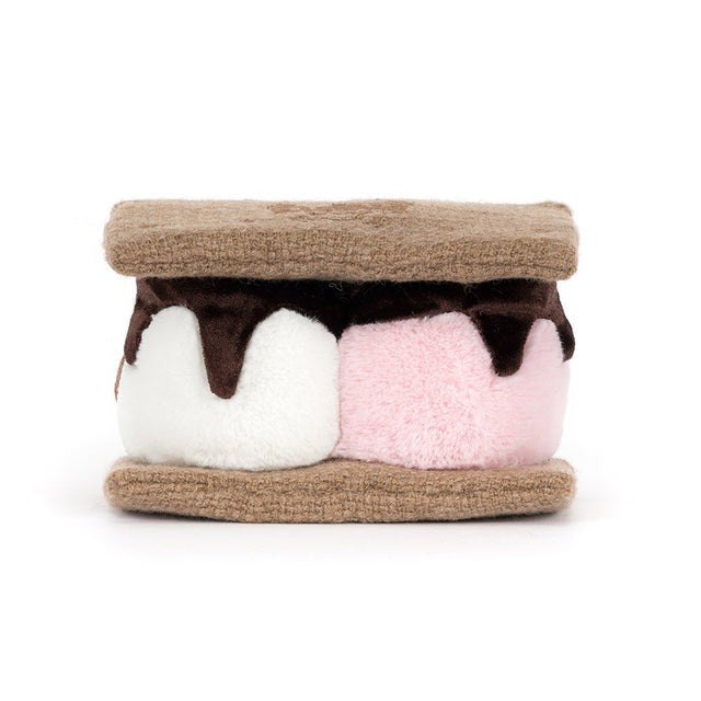 Jellycat Amuseables S'mores 烤棉花糖夾心餅