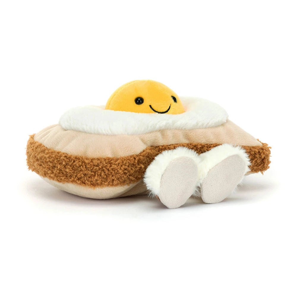 Jellycat Amuseables Egglantine Egg On Toast 煎蛋方包