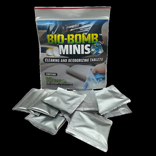 BIO BOMB Mini Dissolvable Cleaning & Deodorizing Tablets