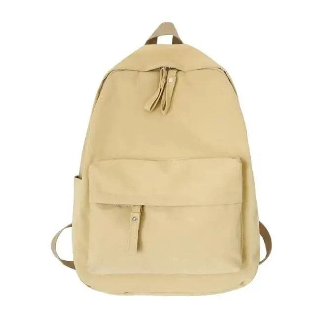 Fashionable Backpack And School Bag For Teenager Girls Stylish Anti Theft Laptop Shoulder Bags Solid Color Travel Backpack