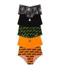 Victoria's Secret PINK Women's No Show Cheeky Underwear, Panties Women's, Halloween Pack, M