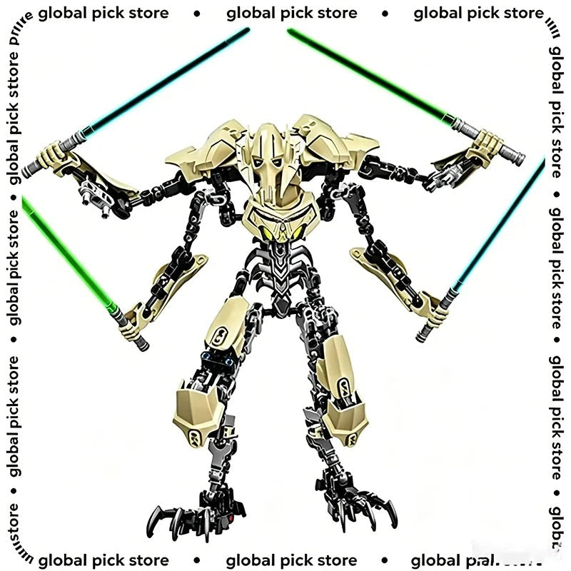 General Robot Building Blocks Action Figure 32cm Model Toy