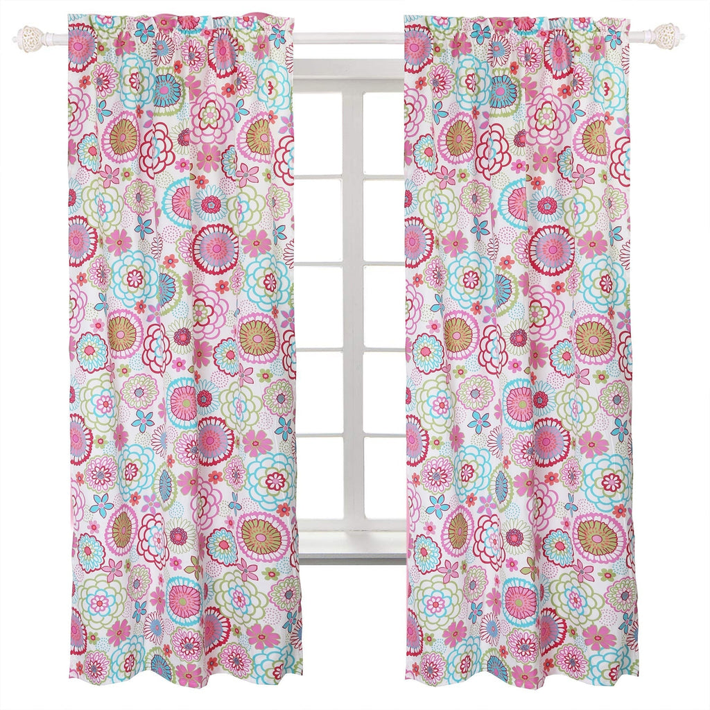 Mariah Pink Floral Dot Reversible Quilt Bedding Set