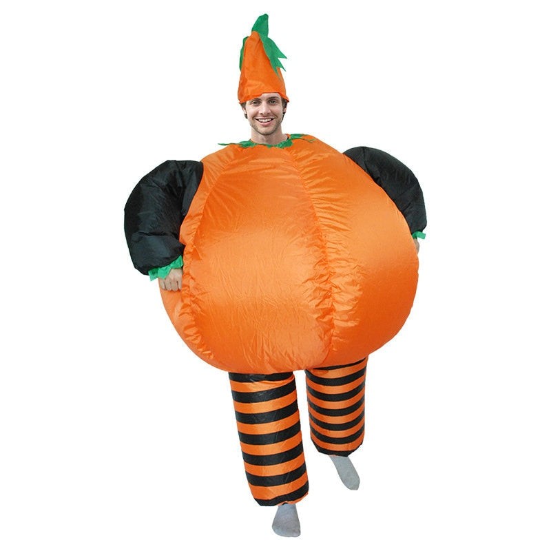 Anime Cosplay Inflatable Pumpkin Costume Halloween Costume for woman Funny Dress Outfit