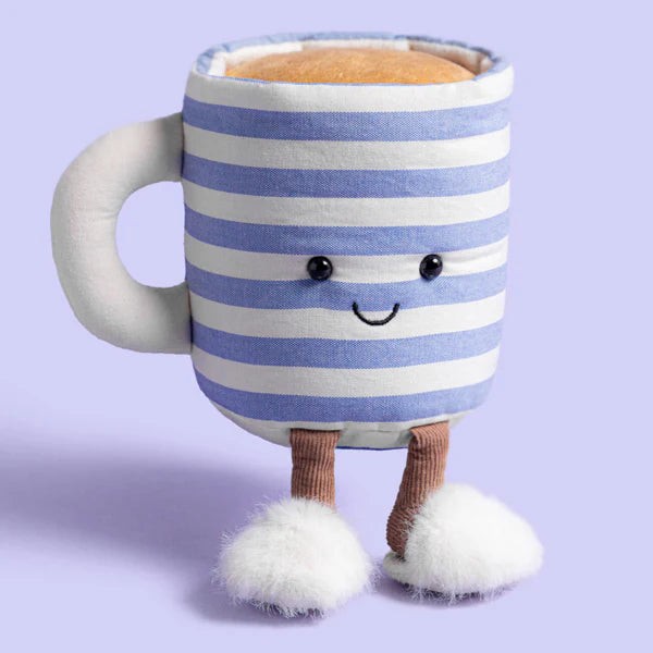 Jellycat Rosie Lea Mug of Tea 藍白間條茶杯