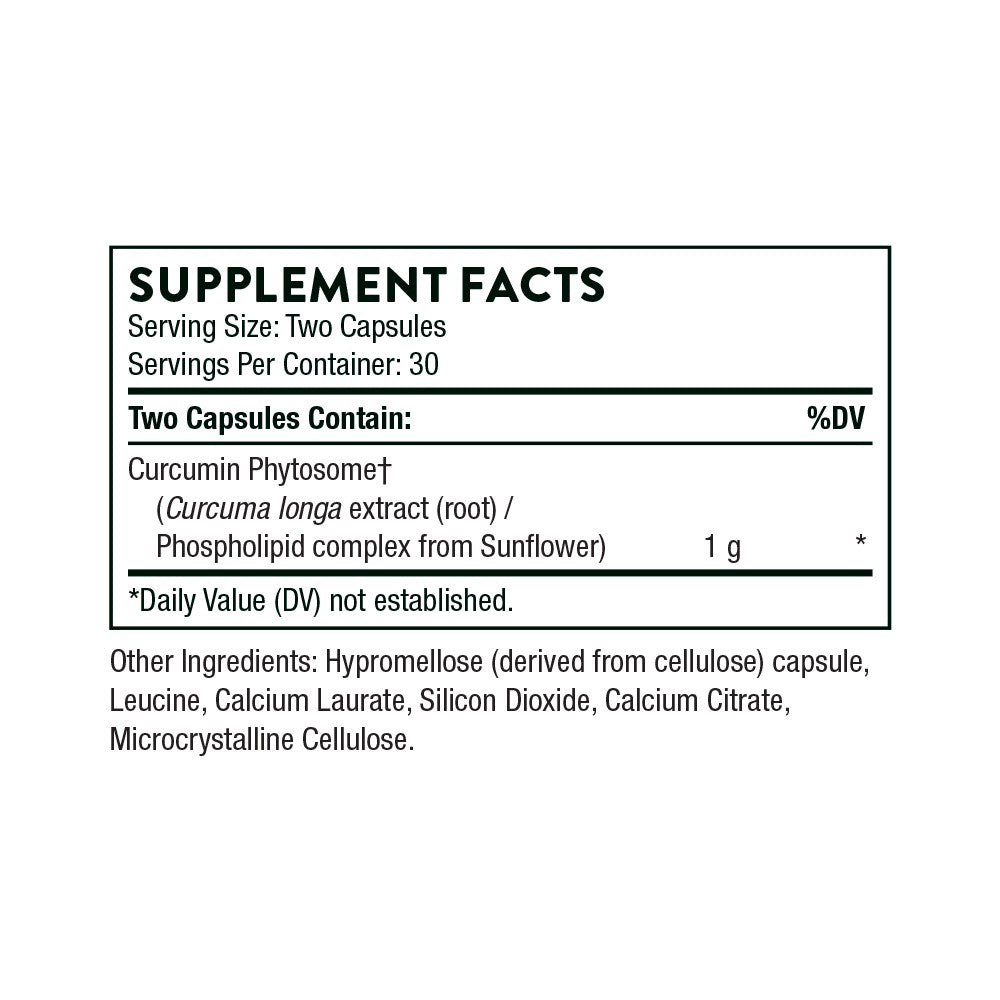 Thorne Curcumin Phytosome 60s