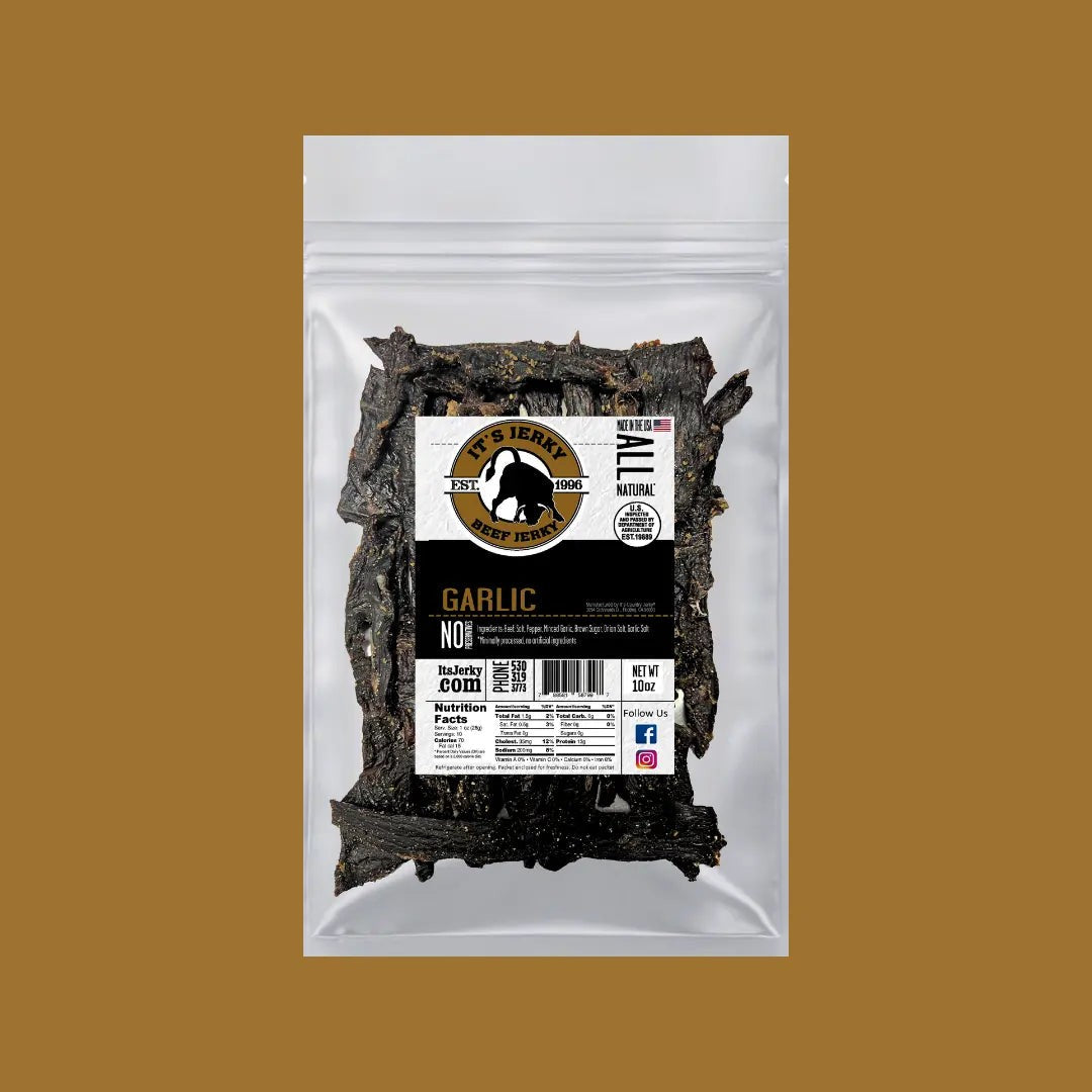 Garlic Beef Jerky 10oz